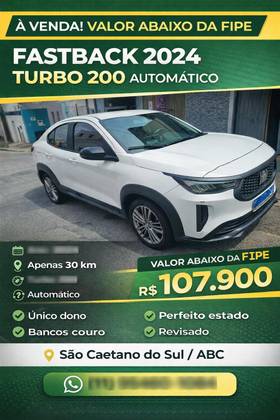 FIAT FASTBACK 1.0 TURBO 200 FLEX CVT
